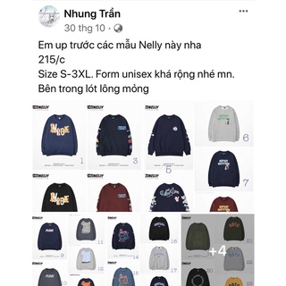 Áo nỉ Nelly