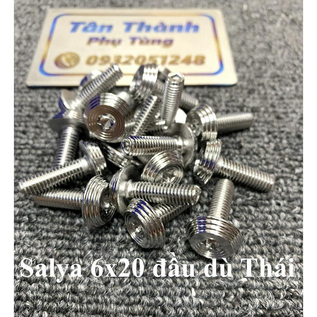 Ốc salaya 6x20 đầu dù kiểu Thái