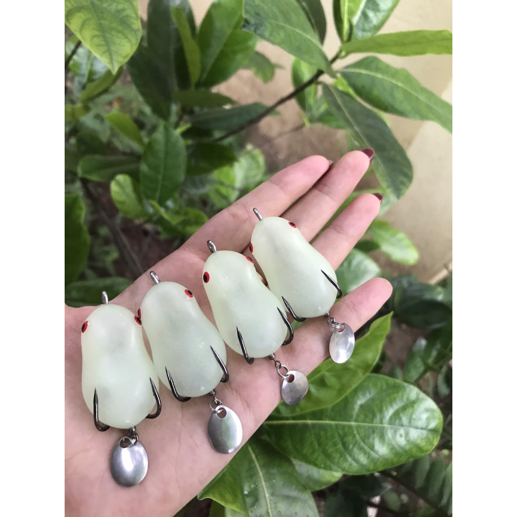 Nhái Hơi, Mồi Nhái Phản Quang, Mồi Câu Lure Cao Cấp