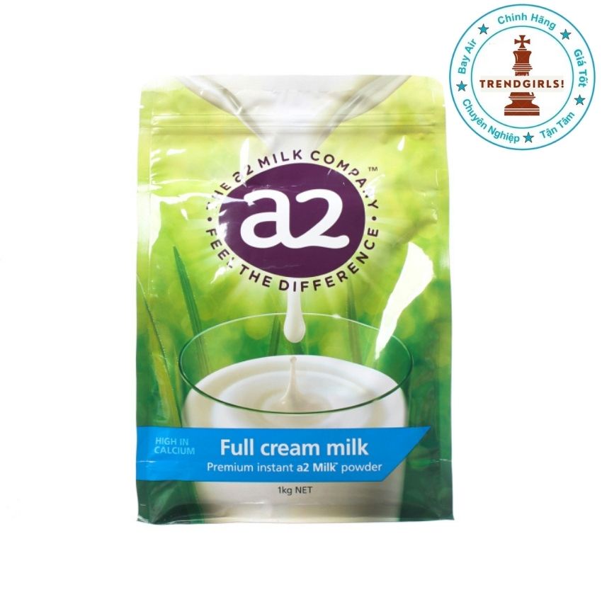 Sữa Tươi A2 Dạng Bột Full Cream Milk 1kg Nguyên Kem Của ÚC