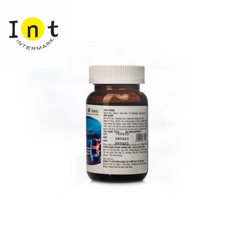 Hộp 60 Viên Dưỡng Khớp Glucosamin Typ II Hoàng Kim
