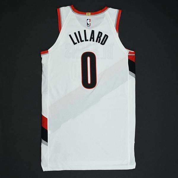 Áo Ba Lỗ Thể Thao NBA Jersey Portland Trail Blazers Damian Lillard Cổ Điển Dành Cho Nam Và Nữ Bán Sỉ