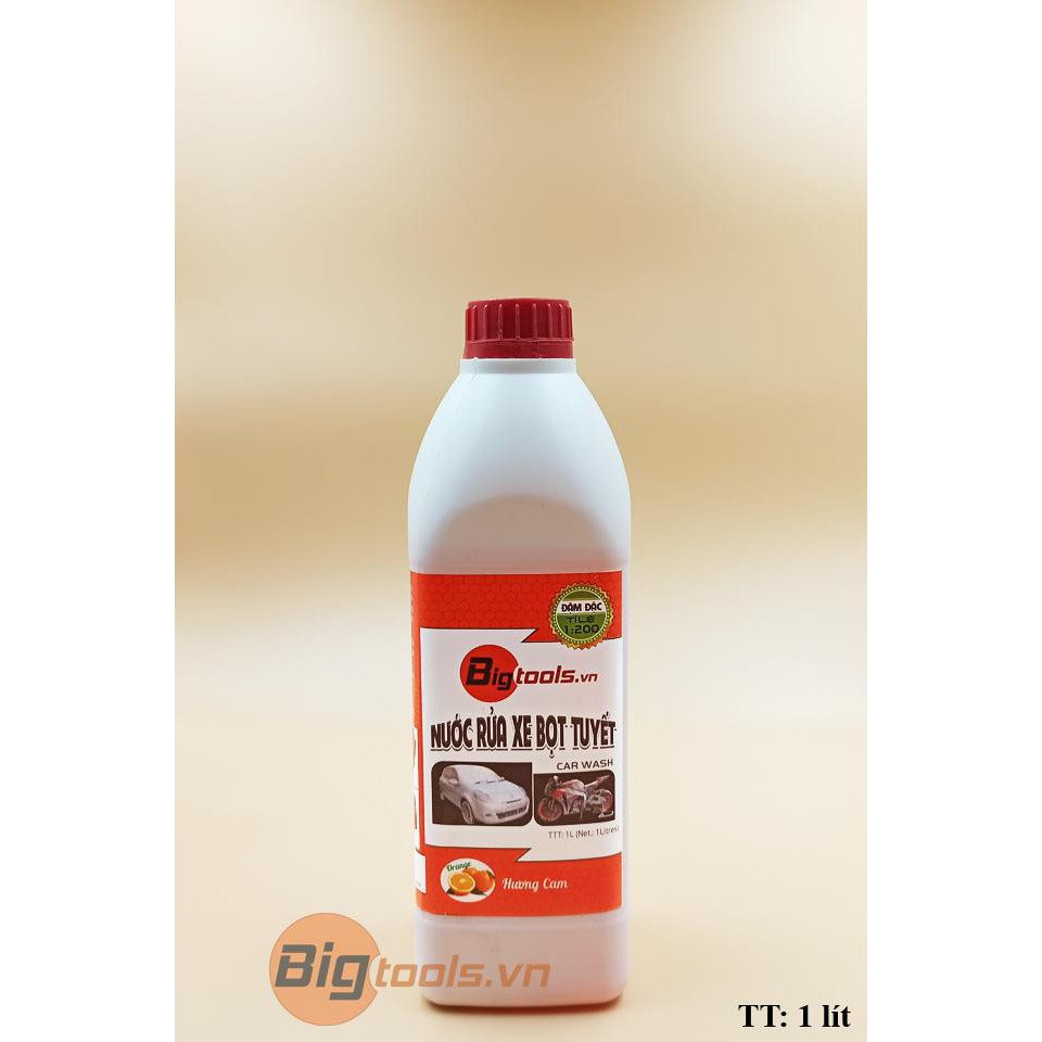 Dung dịch rửa xe bọt tuyết đậm đặc- Xà phòng rửa xe bigtools-Ekokemika - Bio