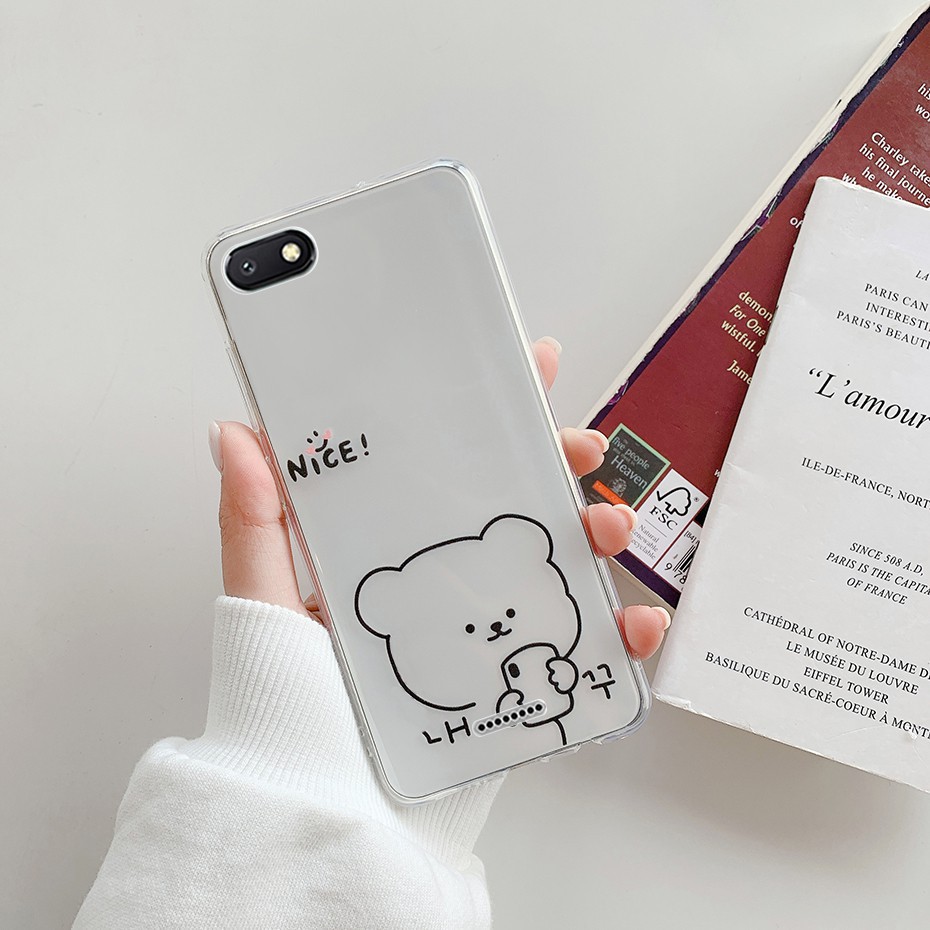 Ốp điện thoại kiểu dáng thời trang cho Xiaomi Redmi Note 7 6 6A Redmi 6A Note 7