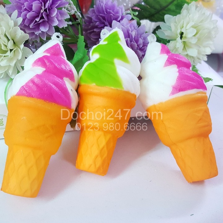 Squishy Kem Ốc Quế