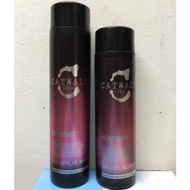 Dầu gội xả Tigi Catwalk Headshot cho tóc khô 300ml/250ml