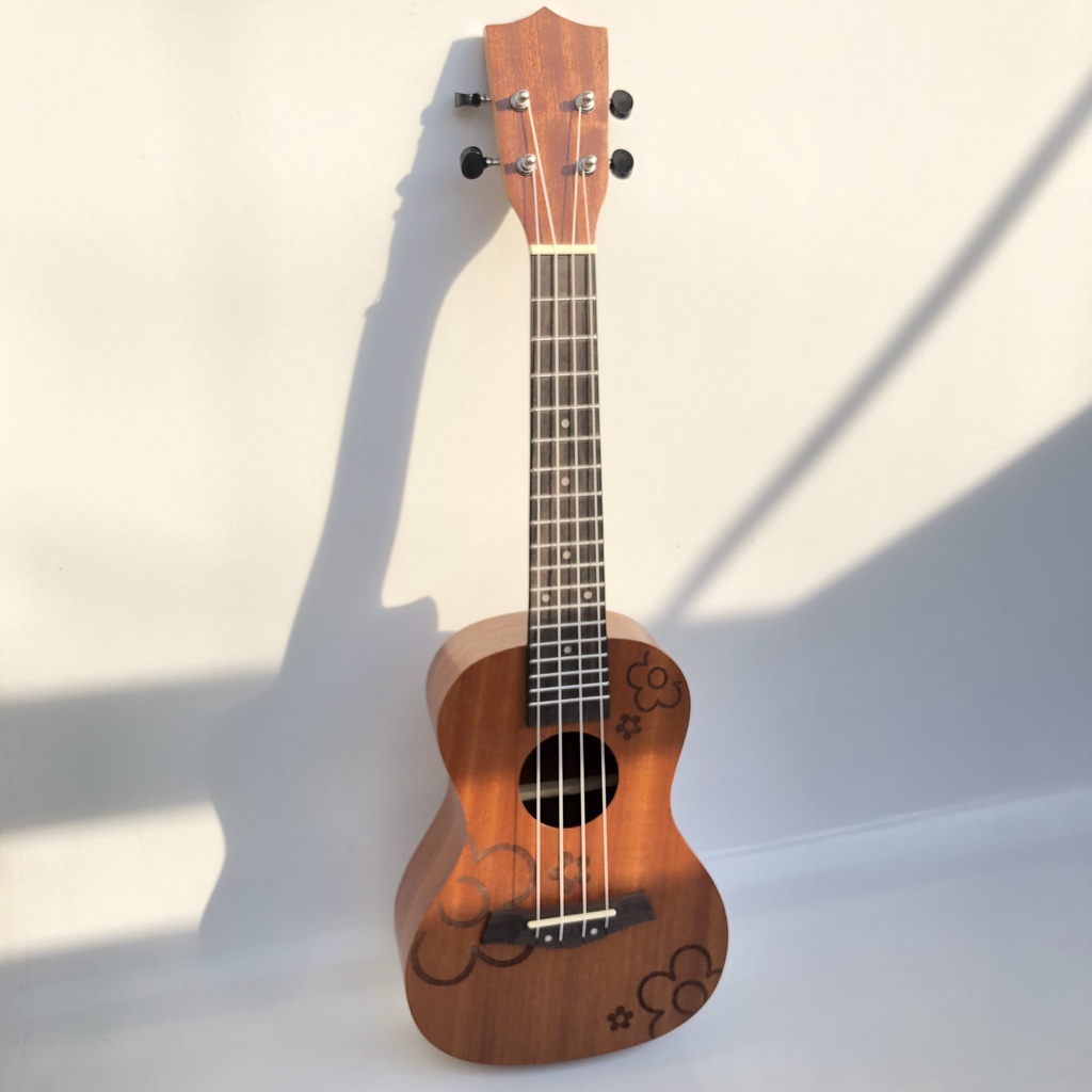 Đàn Ukulele Concert Size 23 Gỗ Mahogany Leolani