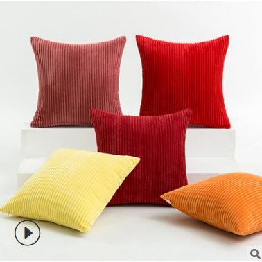 Vỏ Gối Tựa Lưng Ghế Sofa Chất Liệu Nhung Kích Thước 40x40 45x45 30x50cm Kích Thước 45x45cm