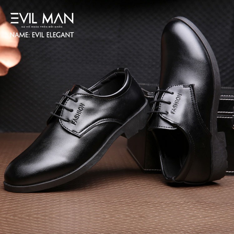 Giày tây nam Công Sở tăng chiều cao EVIL ELEGANT 72 Hàn Quốc