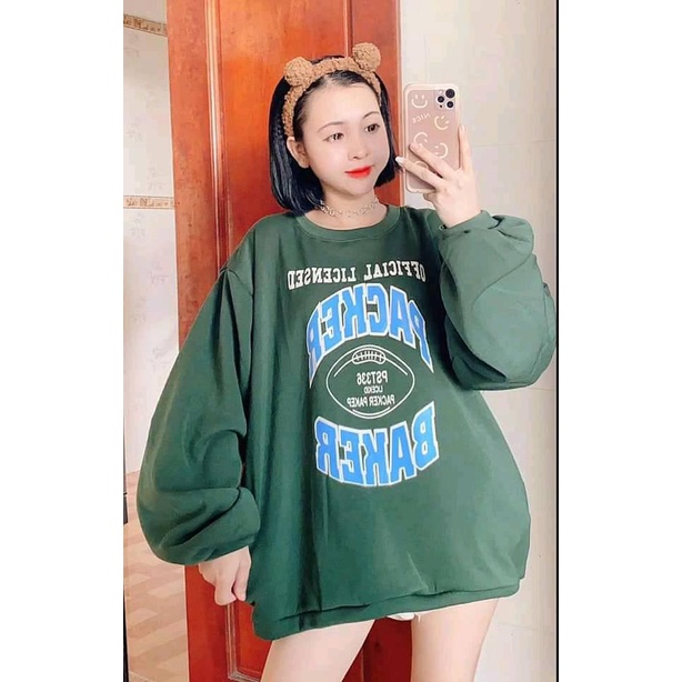  Áo Nỉ Sweater Nữ Form Rộng Vải Nỉ Bông Dày Dặn phong cách Ulzzang CAMASTORE SW21 | BigBuy360 - bigbuy360.vn