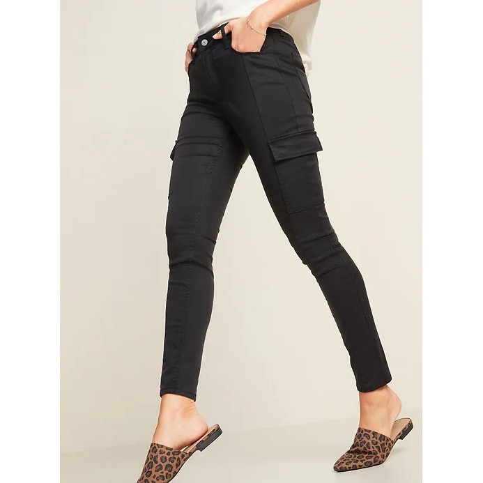 Quần Skinny Túi hộp Cạp trung nữ xuất xịn