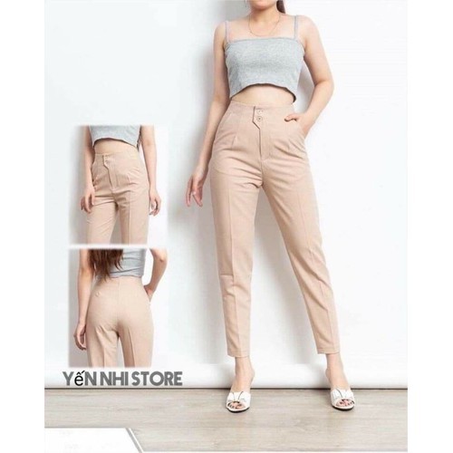 Quần tây nữ công sở HÀNG ĐẸP 2 khuy lệch - có size đại tới 66kg