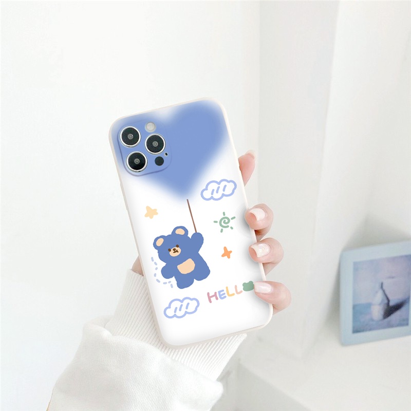 Ốp lưng iphone cạnh vuông animals cute ốp iphone động vật 6/6splus/7/7plus/8/8plus/x/xr/xs/11/12/13/pro/max/plus/promax