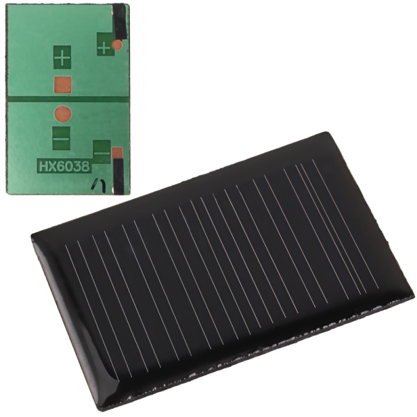 Tấm pin năng lượng mặt trời mini 5V kích thước 60x 38x 3mm chất lượng
