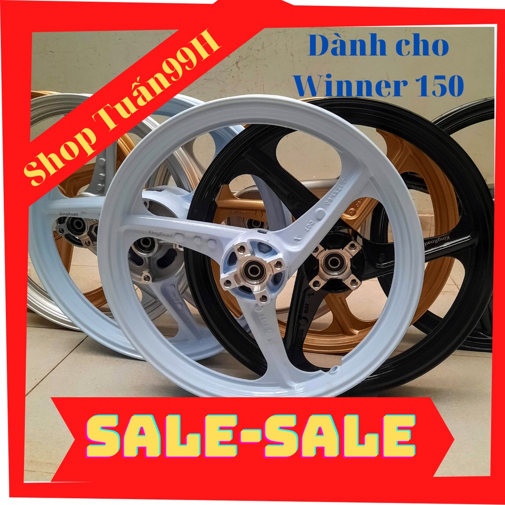 Mâm 3D Kingroad dành cho xe Winner 150 bản trước 1.6 sau 1.85