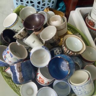 Chậu gốm mini trồng sen
