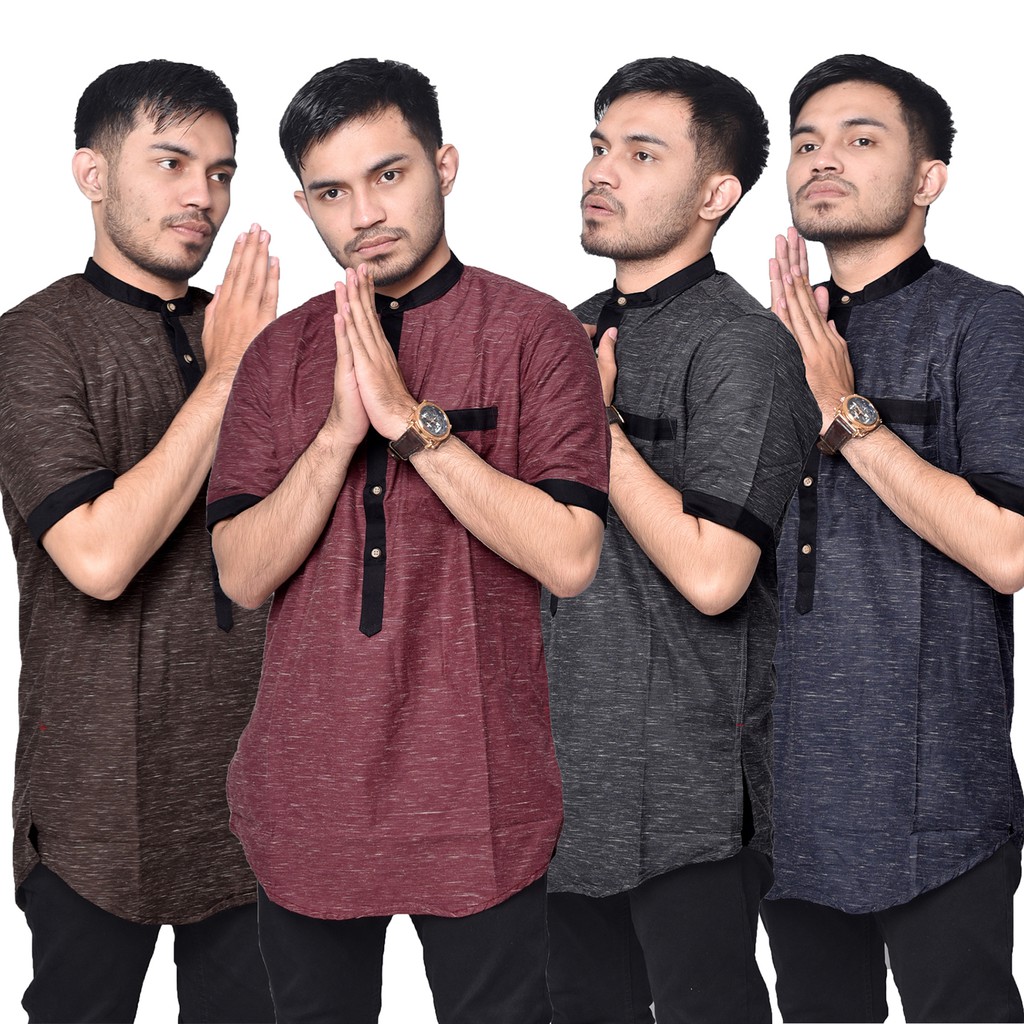 Trang Phục Phong Cách Hồi Giáo Thời Trang Cho Nam T8D9 Kurta Pakistan Pr