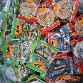 Bánh mè giòn có lớp bánh tráng TUẤN ĐẠT-500g -hsd: 2025