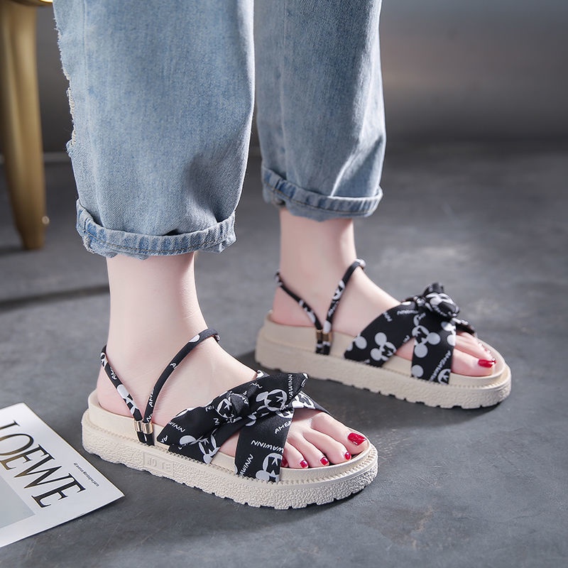 Xăng đan Đế Dày Thời Trang Mùa Hè Dành Cho Nữ 2022