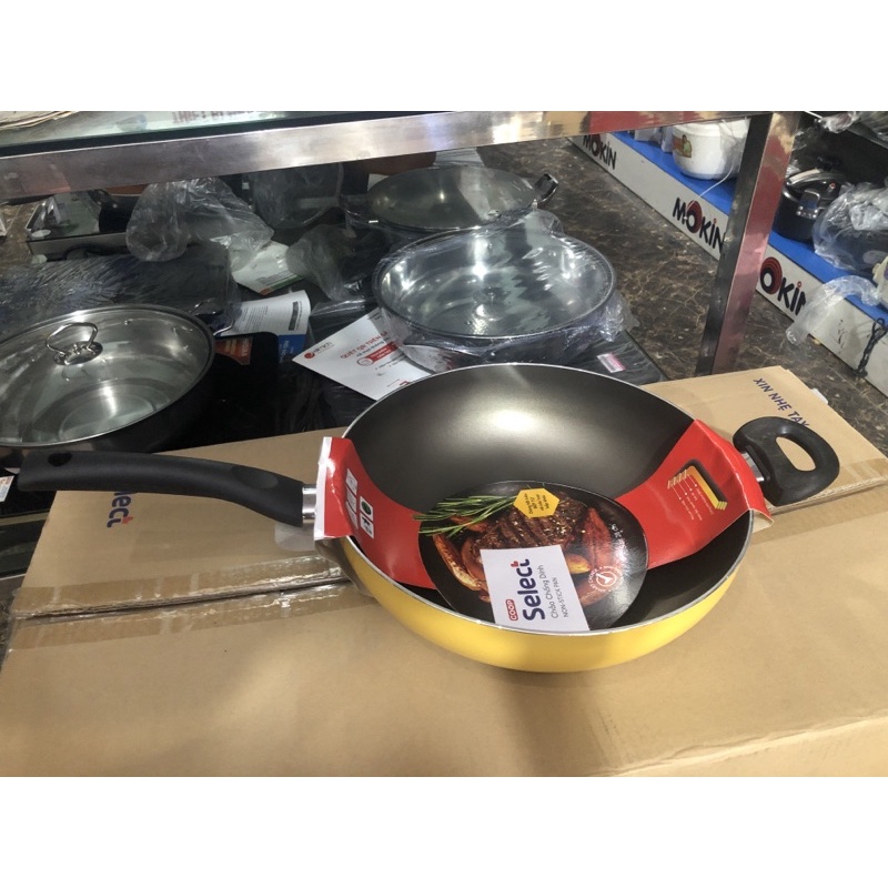 Chảo chóng dính sâu lòng COOP NON-STICK PAN 28cm đáy từ, sản xuất tại cty CP elmich.