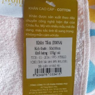 Khăn tắm mollis 50x100cm dùng cho bé