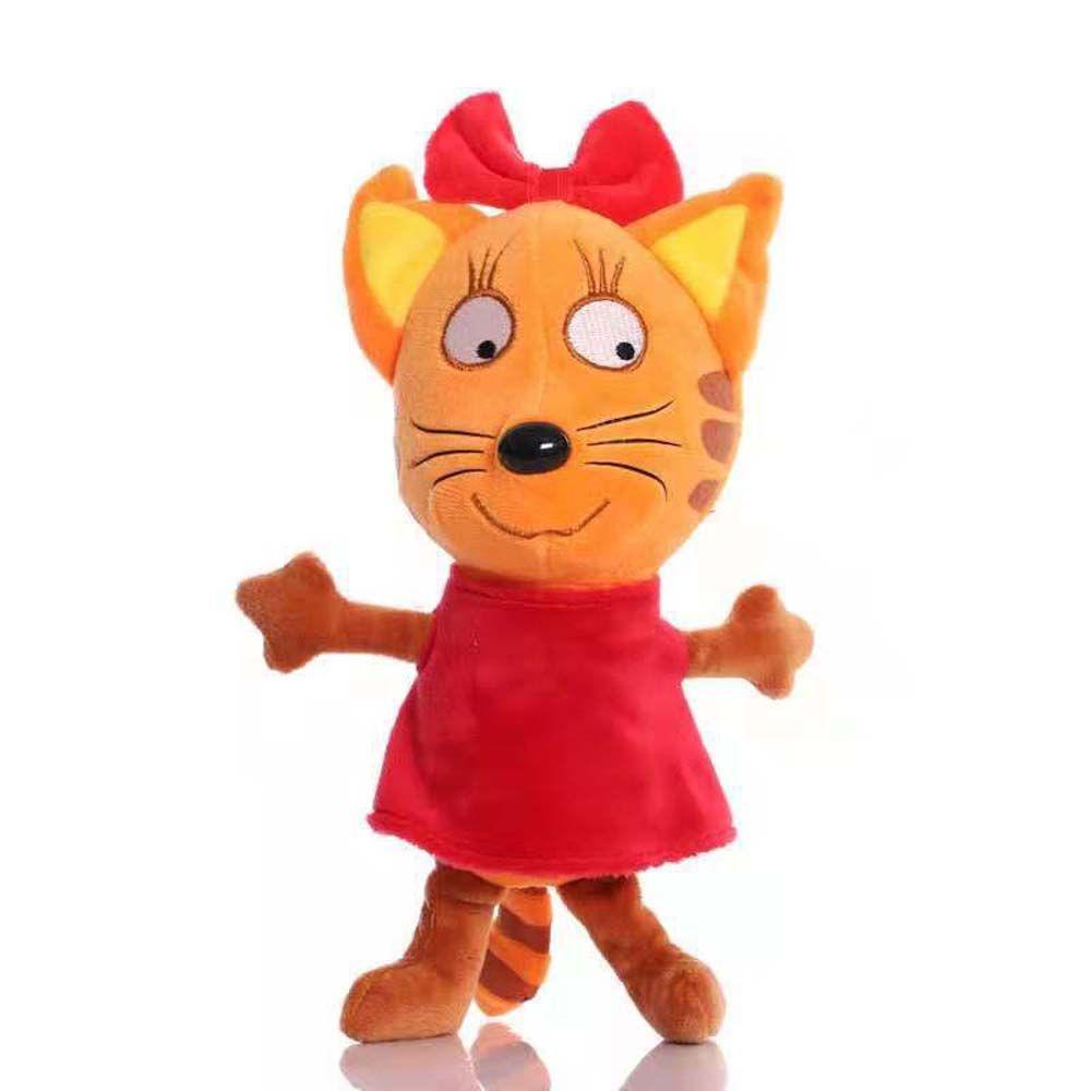 Mèo Nhồi Bông Mềm Mại 25CM Trang Trí Nhà Cửa
