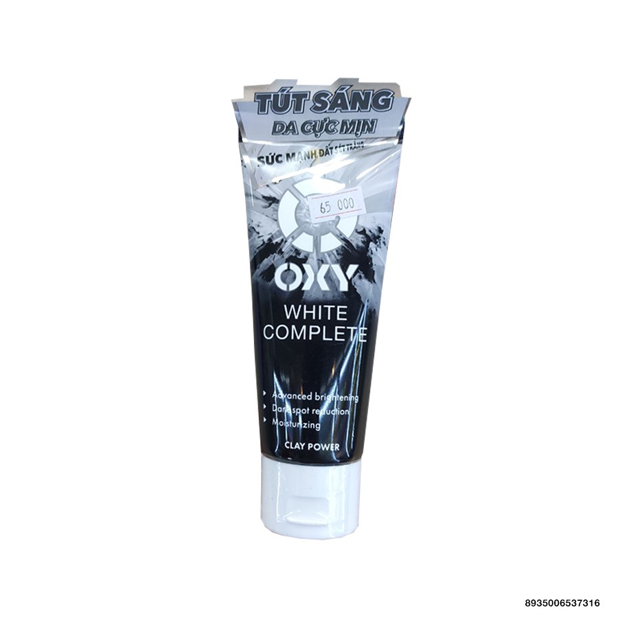 Sữa Rửa Mặt OXY White complete Giúp Làm Sáng Da 100g