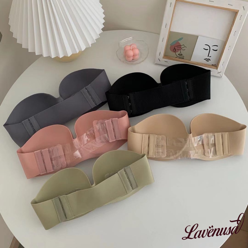 Áo lót nữ không dây mặc áo hở lưng hở vai không gọng nâng ngực LAVENUSA AL55