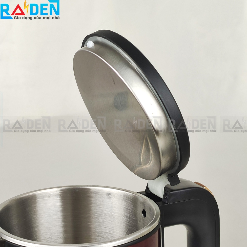 [Chính hãng] Bình đun siêu tốc 2 lớp 2L Osako OSA-250 lòng ấm inox 304 nguyên khối, công suất 1500W đun nước sôi nh