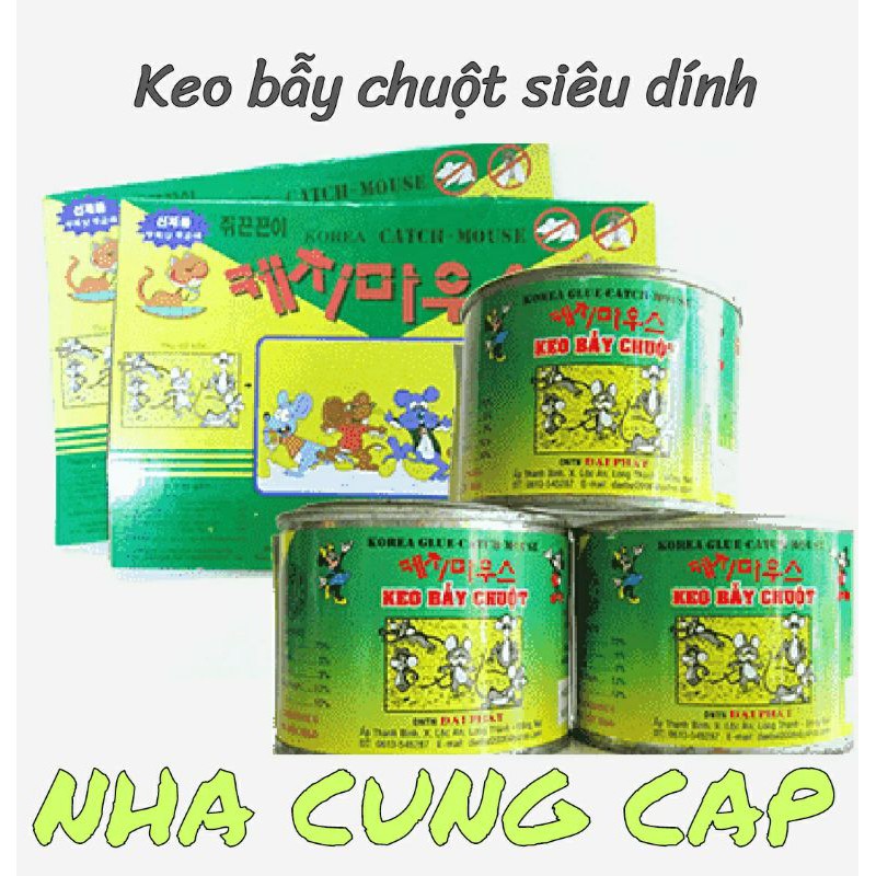 KEO BẪY CHUỘT THẾ HỆ MỚI BẪY CHUỘT LỚN