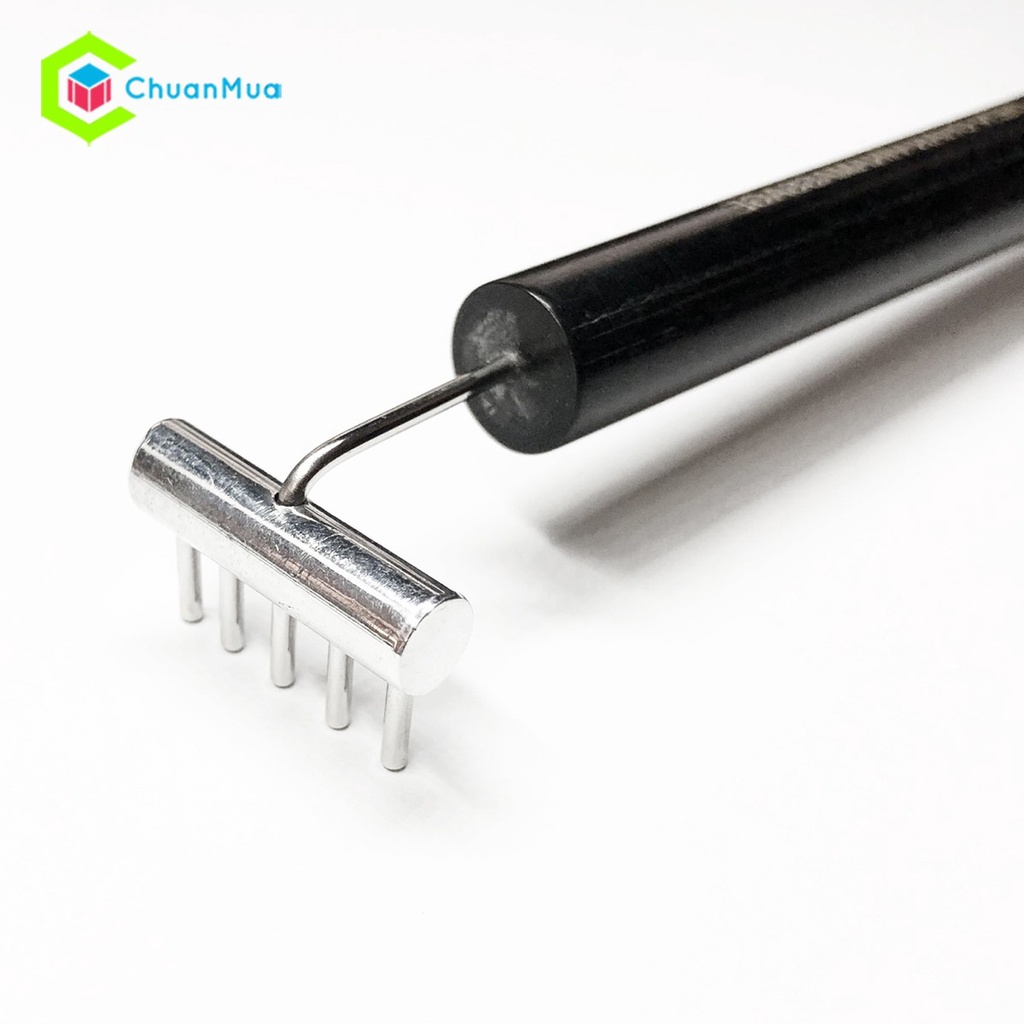 Thanh Lăn 2 Đầu Sừng + Cào Dụng Cụ Diện Chẩn Bùi Quốc Châu Loại 1 (Vinamassage, Nhấn Huyệt Đạo Thông Kinh Mạch,...)