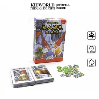 Bộ Bài Đào Vàng Saboteur Duel Cho 1-2 Người Chơi Hấp Dẫn