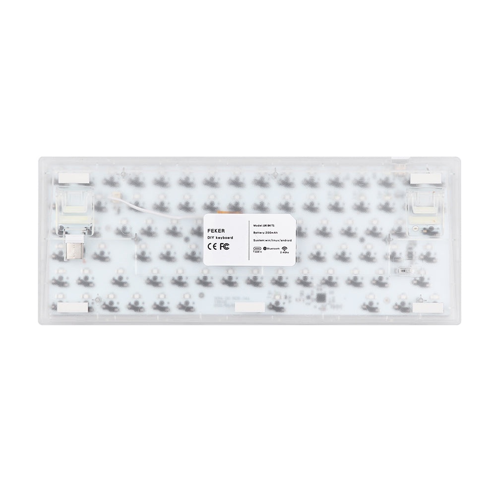 Bàn PhíM Cơ Gaming FEKER JJK84 T1 75% Bluetooth 5.0 / 2.4GHz / Có Dây