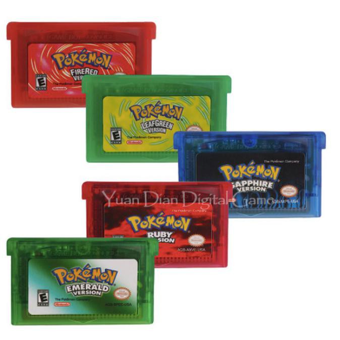 Thẻ Chơi Game Pokemon Gba Cho Nintendo