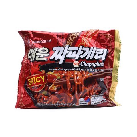 Mì Tương Đen Cay Sachun Chapaghetti Nongshim 137g