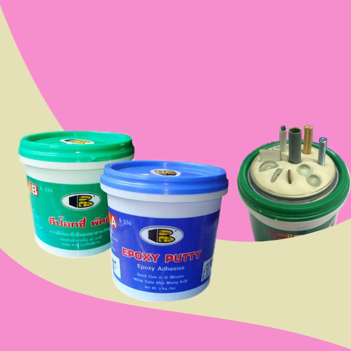 Keo dán đa năng - Keo AB - Epoxy Putty Bosny - Nhập khẩu Thái Lan