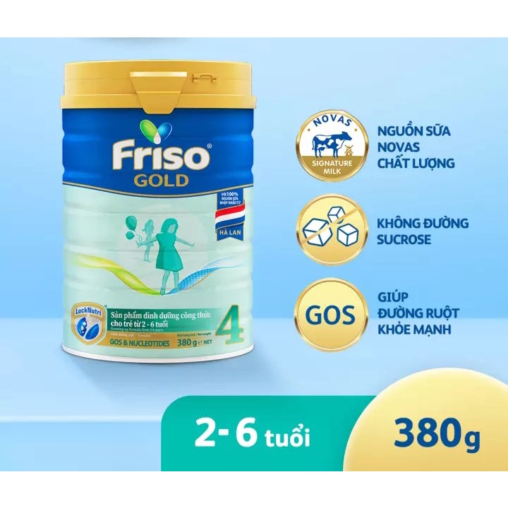 Sữa Frisolac Gold 4 850g [Date 2023]
