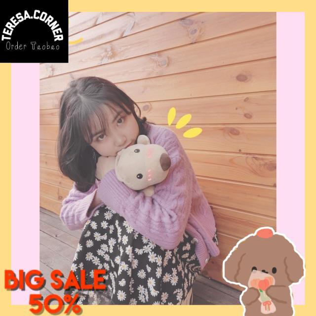 [SẴN] CHÂN VÁY HOA CÚC HOẠ MI DỄ THƯƠNG TAOBAO MÙA HÈ | BigBuy360 - bigbuy360.vn