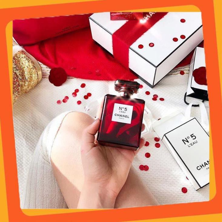Nước Hoa  💘Chính Hãng💘 Nước hoa chính hãng 𝗖𝗛𝗔𝗡𝗘𝗟 Chanel No.5 Red 2019 Test 5ml/10ml/20ml 🍓HOT🍓