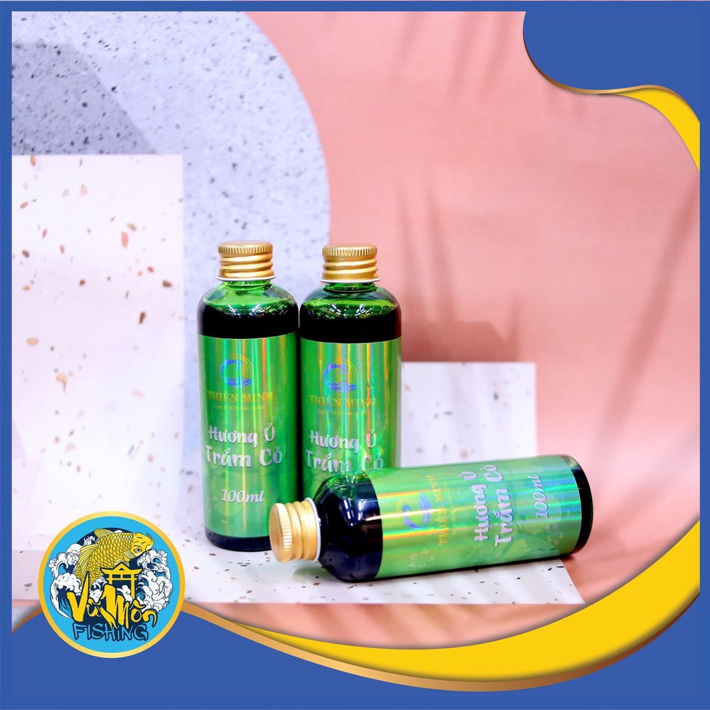 HƯƠNG LIỆU CÂU CÁ SIÊU NHẠY  HƯƠNG Ủ TRẮM CỎ Thiên Minh 100ml - Vũ Môn NINH BÌNH