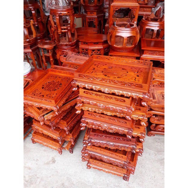 Khay Trà Chân Qùy Bằng Gỗ Hương-Khay trà rồng trầu gỗ - ĐẸP RẺ ĐÚNG MẪU ĐÚNG HÌNH