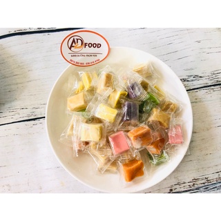 kẹo dừa mix nhiều màu 100gr