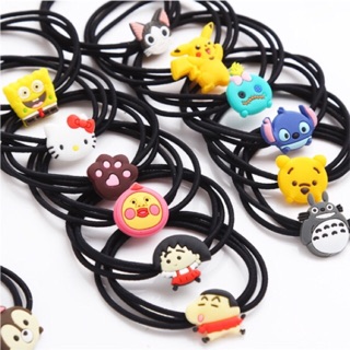Cột tóc hoạt hình cute