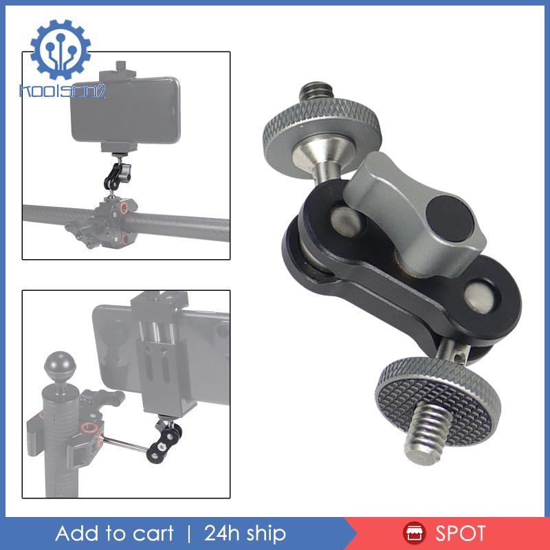 [Koolsoo2] Giá Đỡ Máy Ảnh Gimbal, 360 Độ° Giá Đỡ Màn Hình Máy Ảnh Ốc Vít 1 / 4 Xoay Được