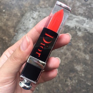 Son Dior Addict Lacquer Plump 648 Dior Pulse Đỏ Cam