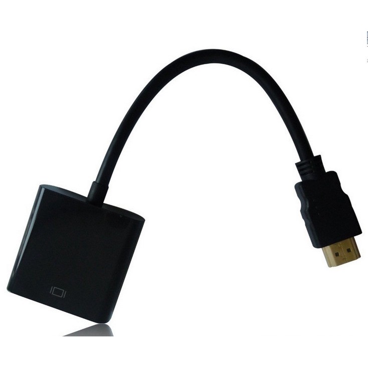 Cáp chuyển đổi HDMI sang VGA HDMI To VGA Adapter (Đen) -DC377