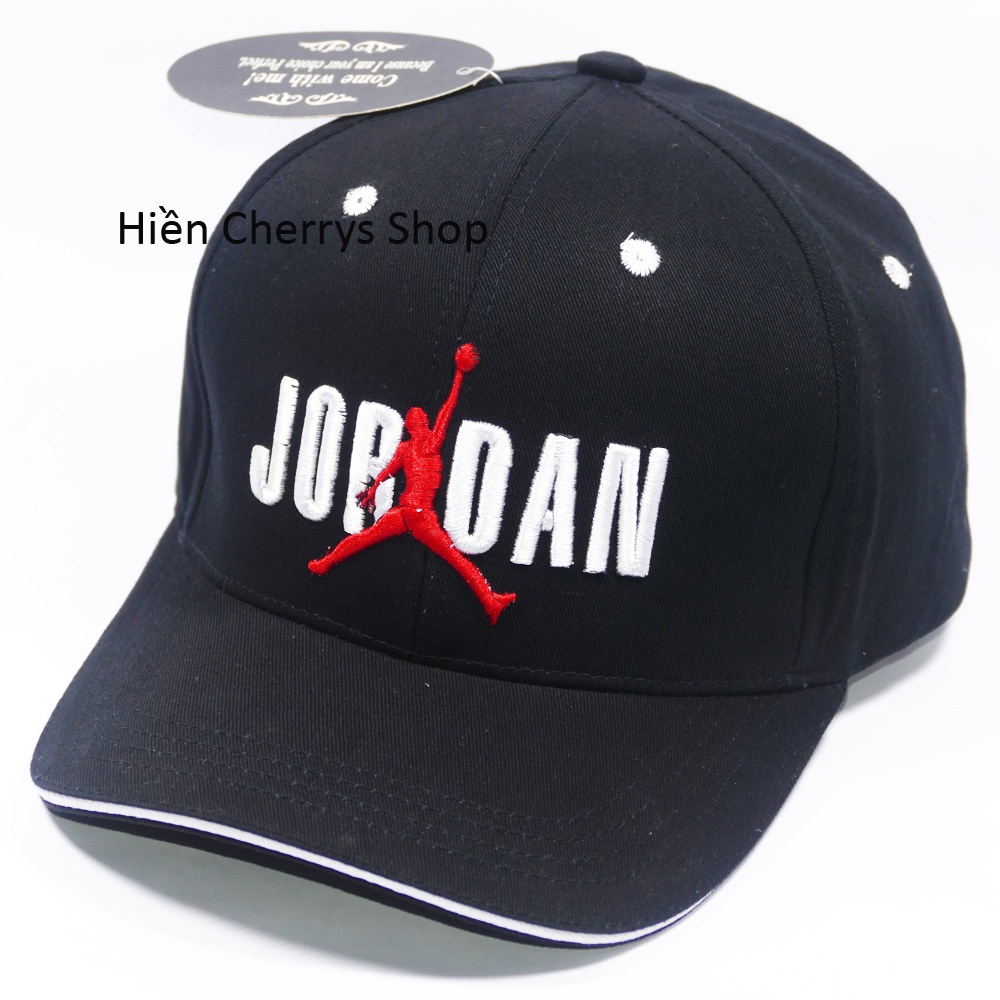 Nón kết Jordan - Xanh dương chất liệu kaki oát mềm tạo cảm giác thoải mái cho người đội