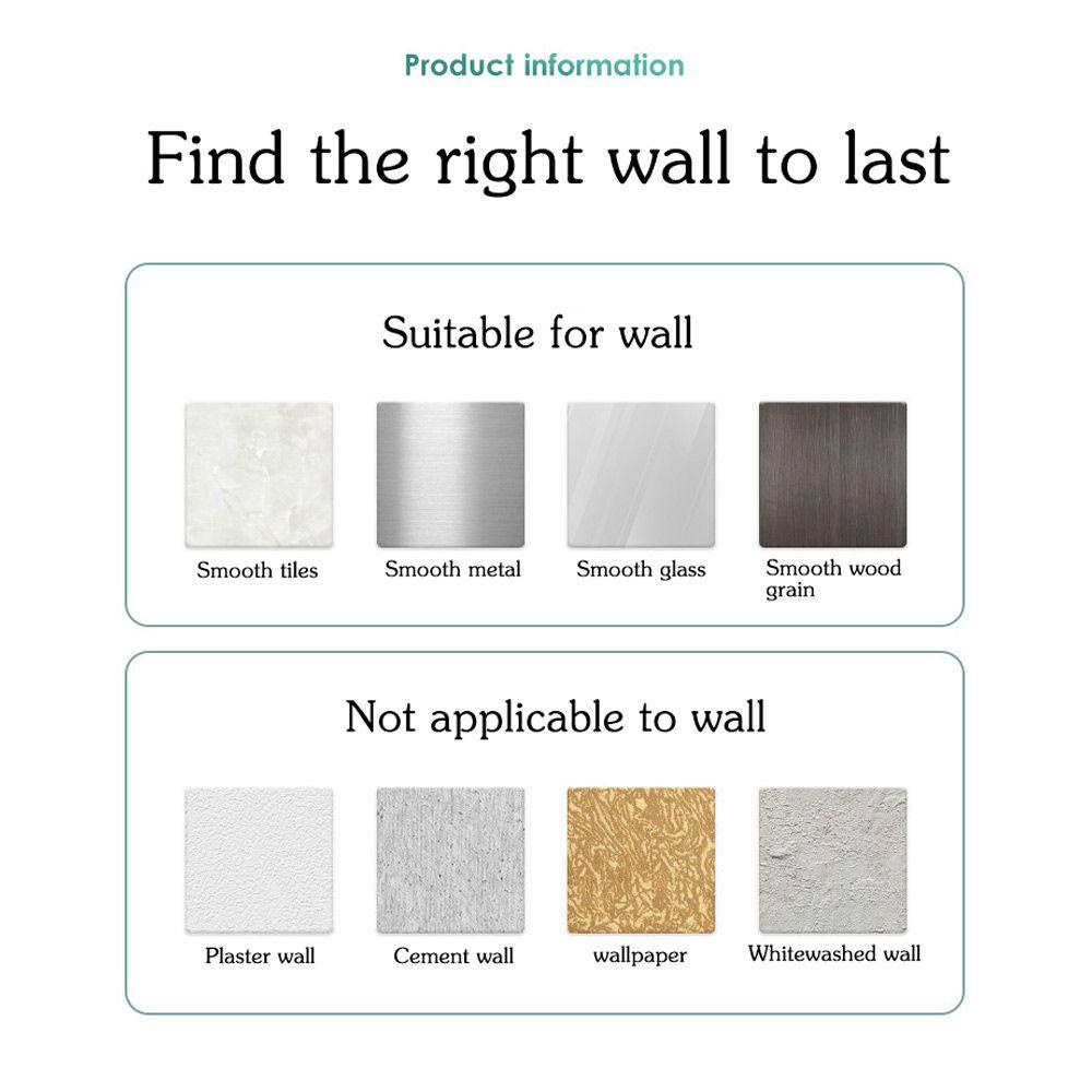 ESPO Móc Treo Khăn Tự Dính Không Cần Khoan Tiện Dụng Cho Nhà Bếp / Phòng Tắm