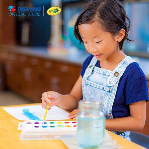 Bộ 16 màu nước - có thể rửa được Crayola Washable Water Color