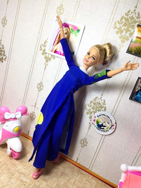 Bộ áo dài búp bê